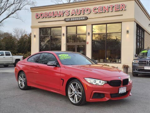2015 BMW 4 Series for sale at DORMANS AUTO CENTER OF SEEKONK in Seekonk MA