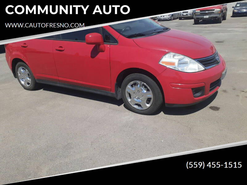 2011 Nissan Versa for sale at COMMUNITY AUTO in Fresno CA