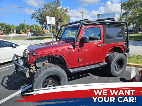 2012 Jeep Wrangler for sale at 2020 AUTO LLC in Clearwater FL
