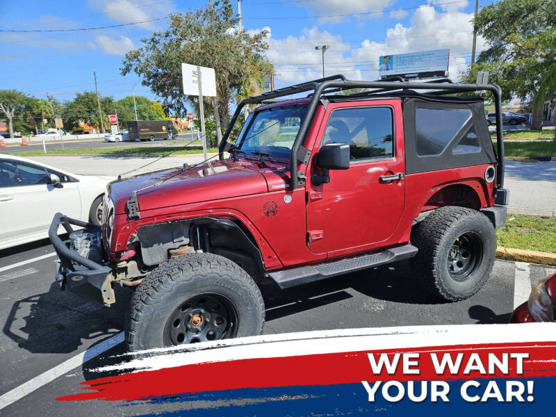 2012 Jeep Wrangler for sale at 2020 AUTO LLC in Clearwater FL