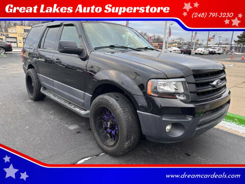 2017 Ford Expedition for sale at Great Lakes Auto Superstore in Waterford Township MI