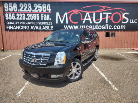 2014 Cadillac Escalade for sale at MC Autos LLC in Pharr TX