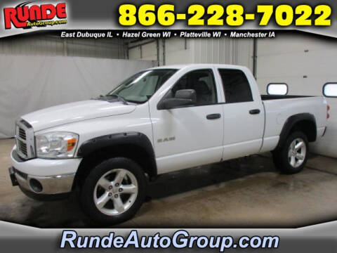 2008 Dodge Ram 1500 for sale at Runde PreDriven in Hazel Green WI