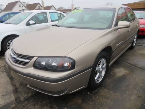 2003 Chevrolet Impala for sale at Bells Auto Sales in Hammond IN