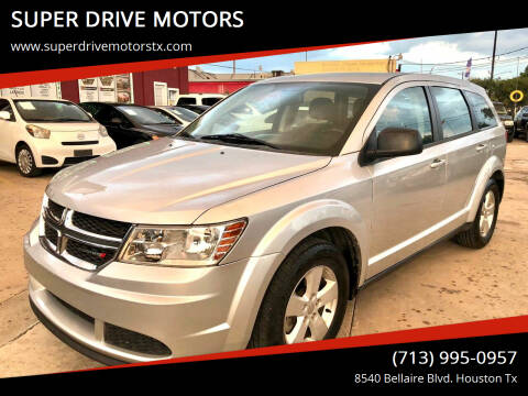 2013 Dodge Journey for sale at SUPER DRIVE MOTORS in Houston TX