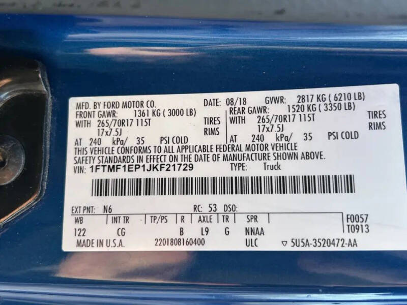 2018 Ford F-150