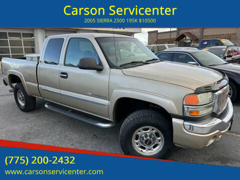 2005 GMC Sierra 2500HD for sale at Carson Servicenter in Carson City NV