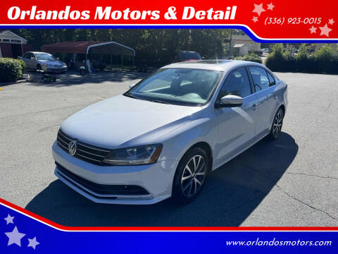 2017 Volkswagen Jetta for sale at Orlandos Motors & Detail in Winston Salem NC