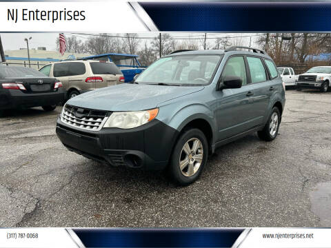 2011 Subaru Forester for sale at NJ Enterprises in Indianapolis IN