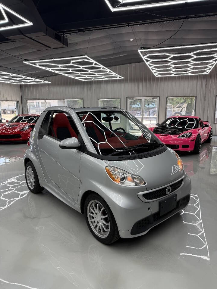 Silver 2013 Smart fortwo passion cabriolet Convertible passion cabriolet 2dr Cabriolet 2