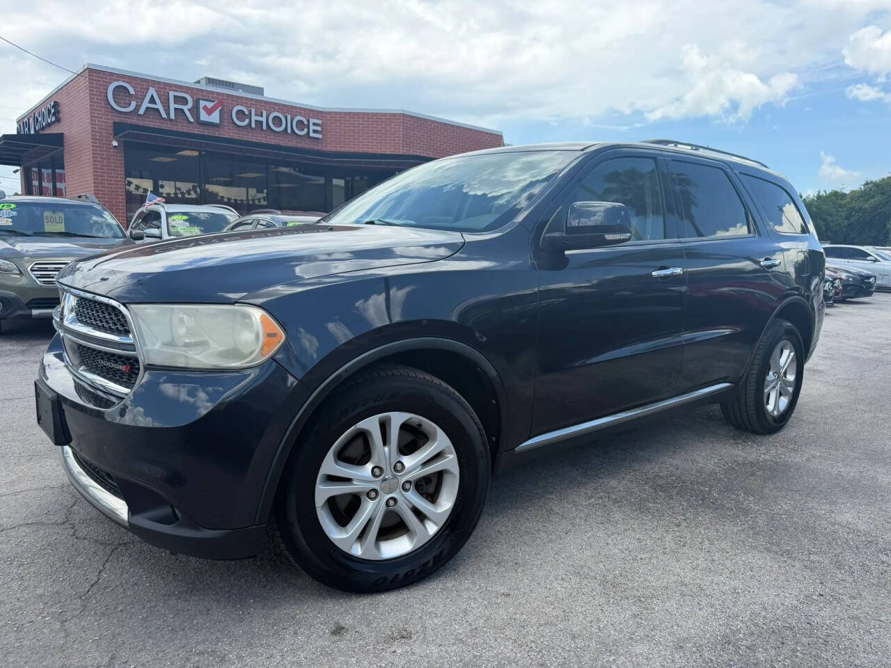 Gray 2013 Dodge Durango Crew AWD Crew 4dr SUV 1