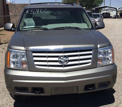 2002 Cadillac Escalade EXT for sale at The Auto Shop in Alamogordo NM