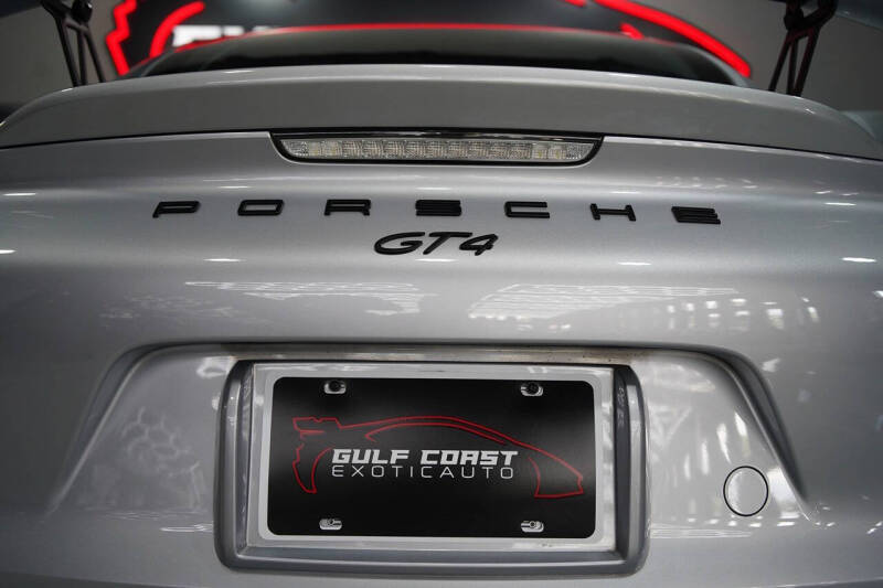 2016 Porsche Cayman GT4