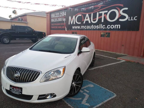 2016 Buick Verano for sale at MC Autos LLC in Pharr TX