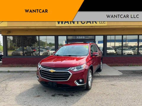 2020 Chevrolet Traverse for sale at WANTCAR in Lansing MI