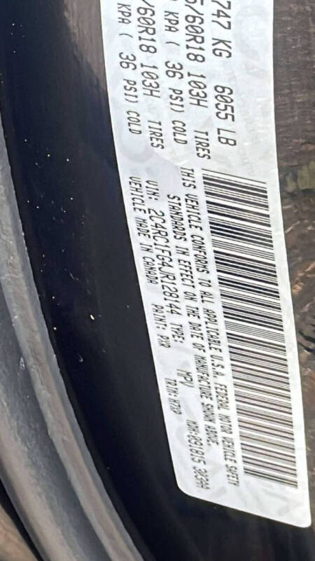 2018 Chrysler Pacifica Touring Plus