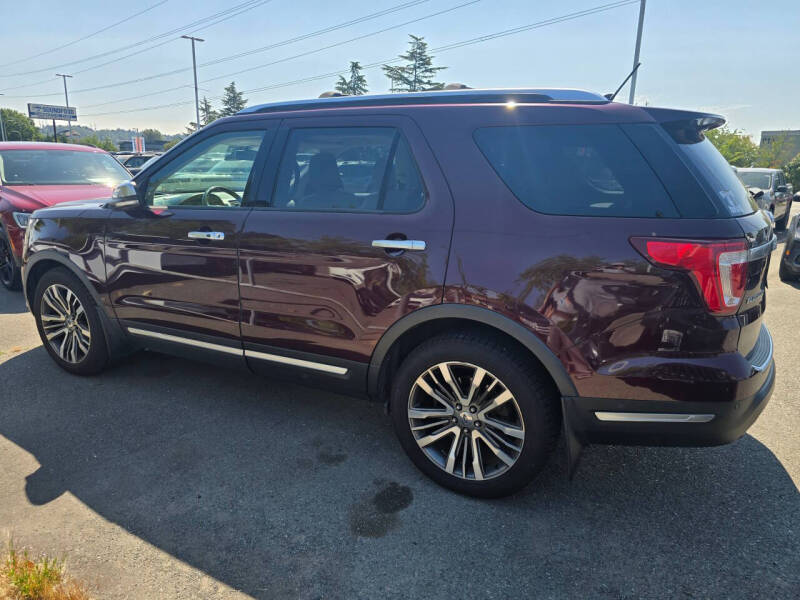 2018 Ford Explorer Platinum
