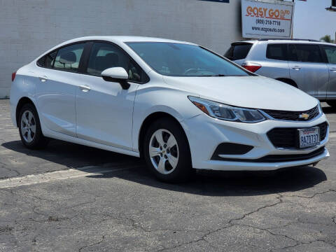 2018 Chevrolet Cruze for sale at Easy Go Auto LLC in Ontario CA