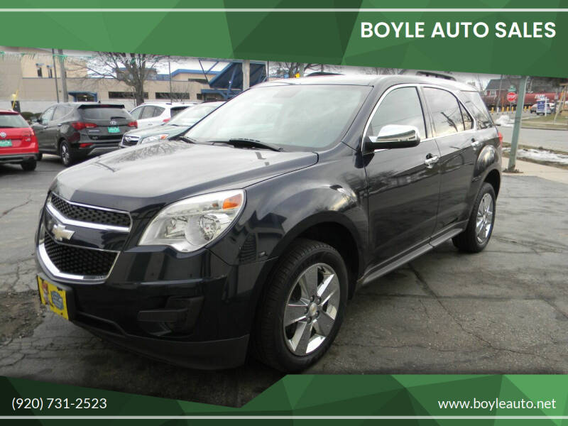 2015 Chevrolet Equinox for sale at Boyle Auto Sales in Appleton WI