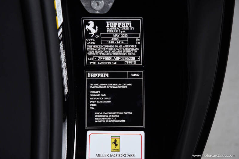 2023 Ferrari 296 GTB