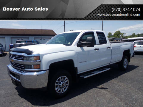 2015 Chevrolet Silverado 2500HD for sale at Beaver Auto Sales in Selinsgrove PA