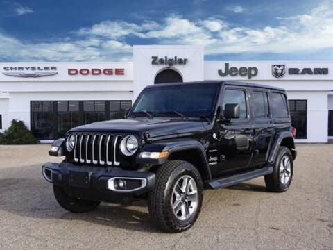 2019 Jeep Wrangler Unlimited for sale at Zeigler Ford of Plainwell- Jeff Bishop in Plainwell MI
