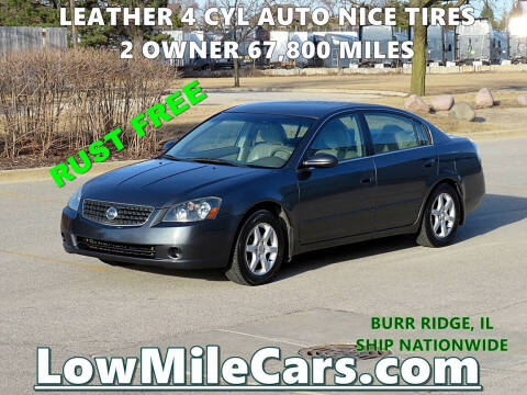 2006 Nissan Altima for sale at LowMileCars.com / LM CARS INC in Burr Ridge IL