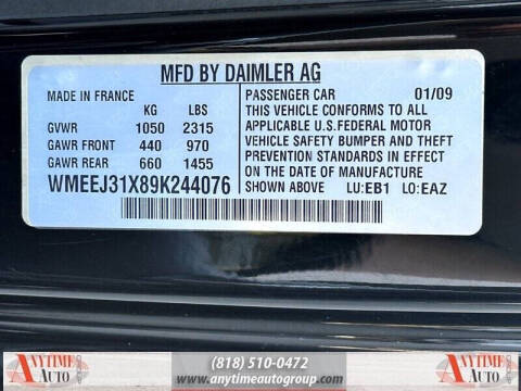 2009 Smart fortwo pure