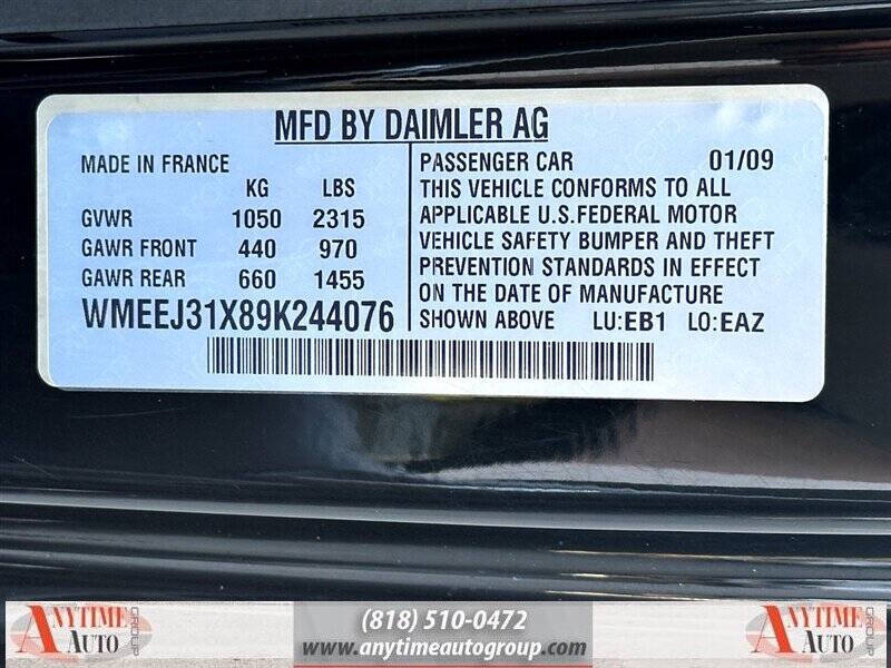 2009 Smart fortwo pure