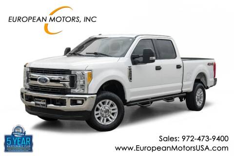 2017 Ford F-250 Super Duty for sale at European Motors Inc in Plano TX