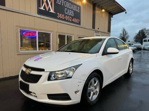 2011 Chevrolet Cruze for sale at M & A Affordable Cars in Vancouver WA
