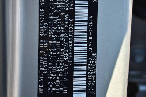 2009 Toyota Camry LE