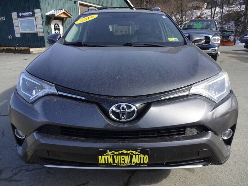 2016 Toyota RAV4 for sale at MOUNTAIN VIEW AUTO in Lyndonville VT