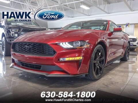 2018 Ford Mustang for sale at Hawk Ford of St. Charles in Saint Charles IL
