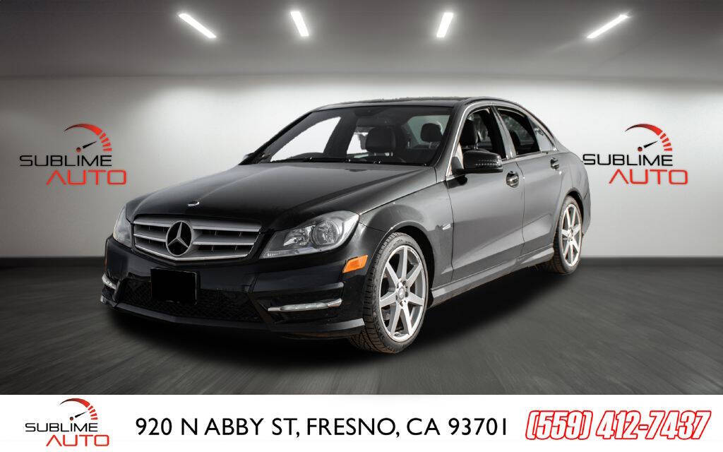 2012 Mercedes-Benz C-Class for sale at SUBLIME AUTO in Fresno, CA