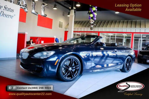 2013 BMW 6 Series for sale at Quality Auto Center of Springfield in Springfield NJ