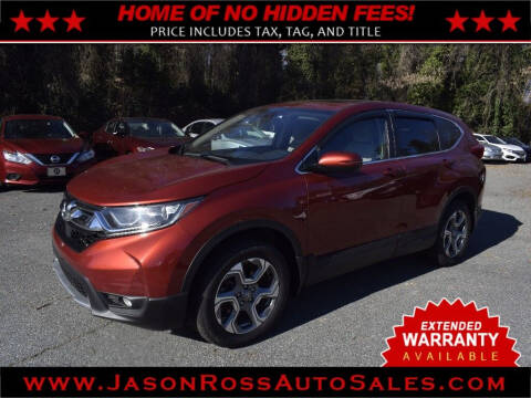 2018 Honda CR-V for sale at Jason Ross Auto Sales in Burlington NC