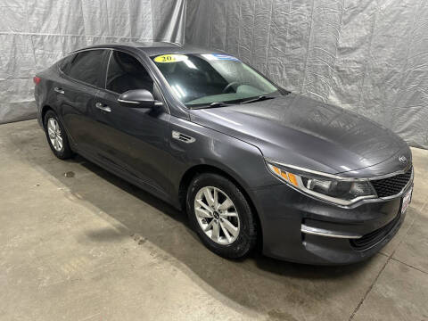 2017 Kia Optima for sale at GRAND AUTO SALES in Grand Island NE