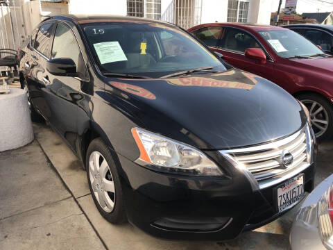 2014 Nissan Sentra for sale at Express Auto Sales in Los Angeles CA