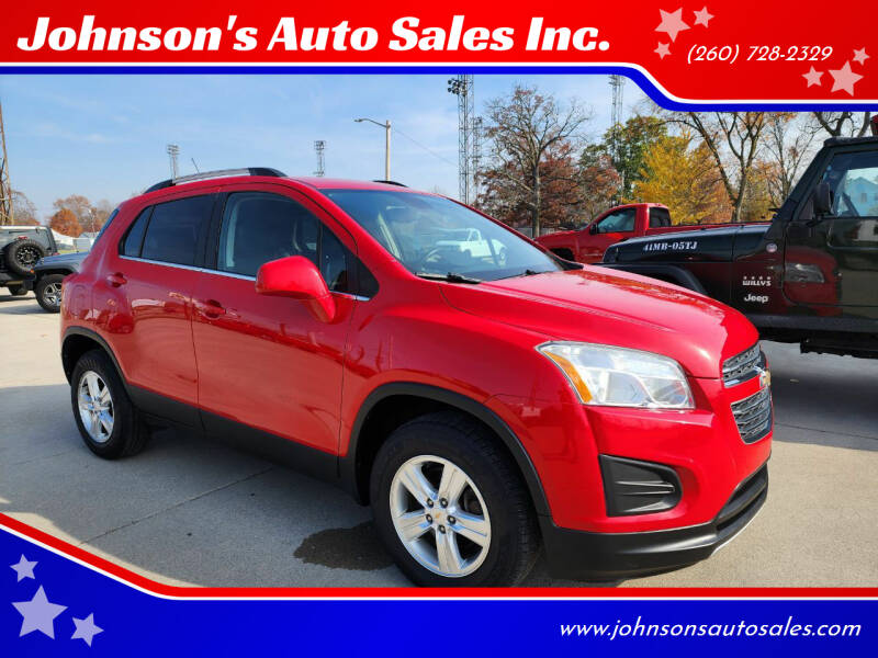 2016 Chevrolet Trax for sale at Johnson's Auto Sales Inc. in Decatur IN