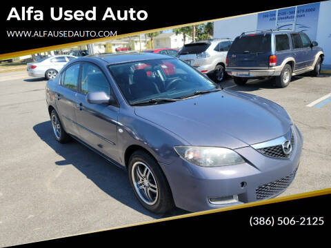 2009 Mazda MAZDA3 for sale at Alfa Used Auto in Holly Hill FL