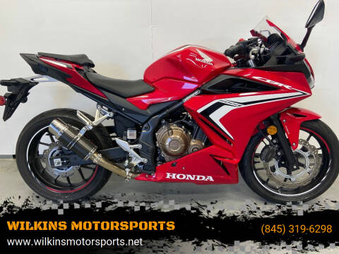 2019 Honda CBR500R for sale at WILKINS MOTORSPORTS in Brewster NY