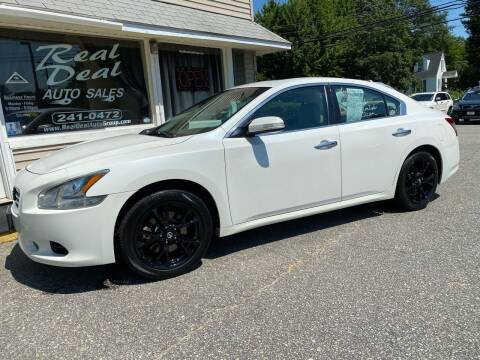 2013 Nissan Maxima for sale at Real Deal Auto Sales in Auburn ME