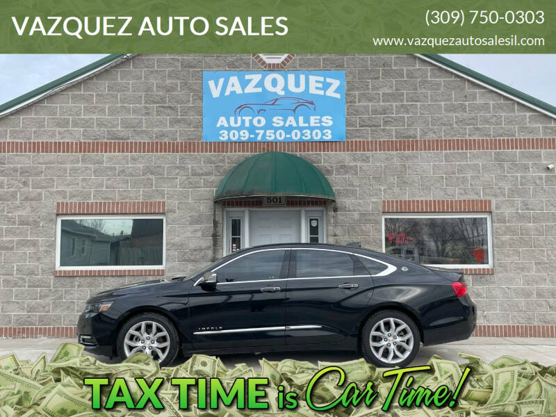 2020 Chevrolet Impala for sale at VAZQUEZ AUTO SALES in Bloomington IL