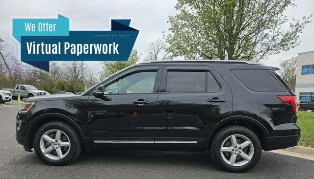 Used 2017 Ford Explorer XLT with VIN 1FM5K8D86HGD33462 for sale in Chantilly, VA