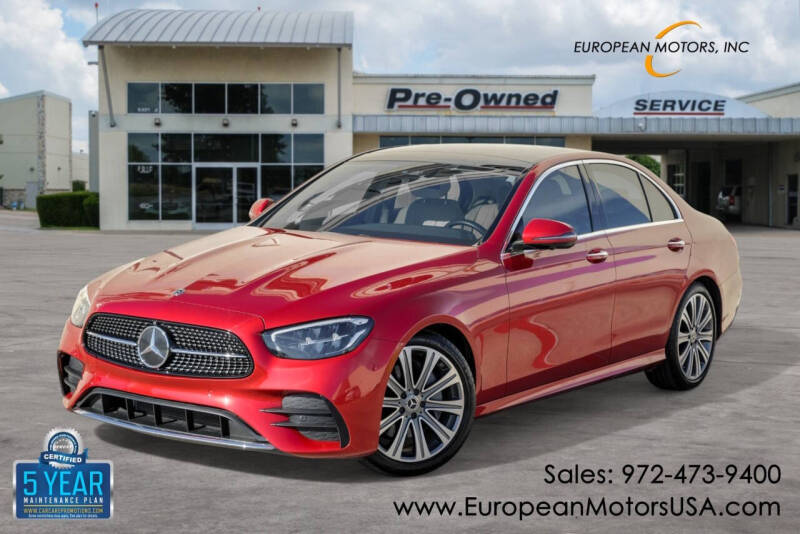2021 Mercedes-Benz E-Class E 350