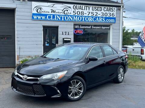 2016 Toyota Camry for sale at Clinton MotorCars in Shrewsbury MA