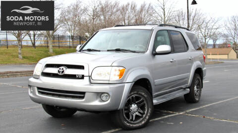 2007 Toyota Sequoia for sale at SODA MOTORS AUTO SALES LLC in Newport RI