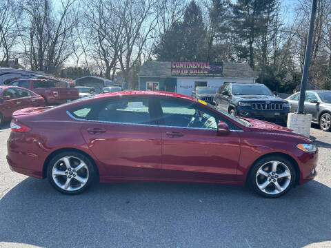 2015 Ford Fusion for sale at Continental Auto Inc in Seekonk MA