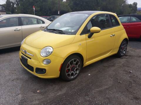 2012 FIAT 500 for sale at GALANTE AUTO SALES LLC in Aston PA
